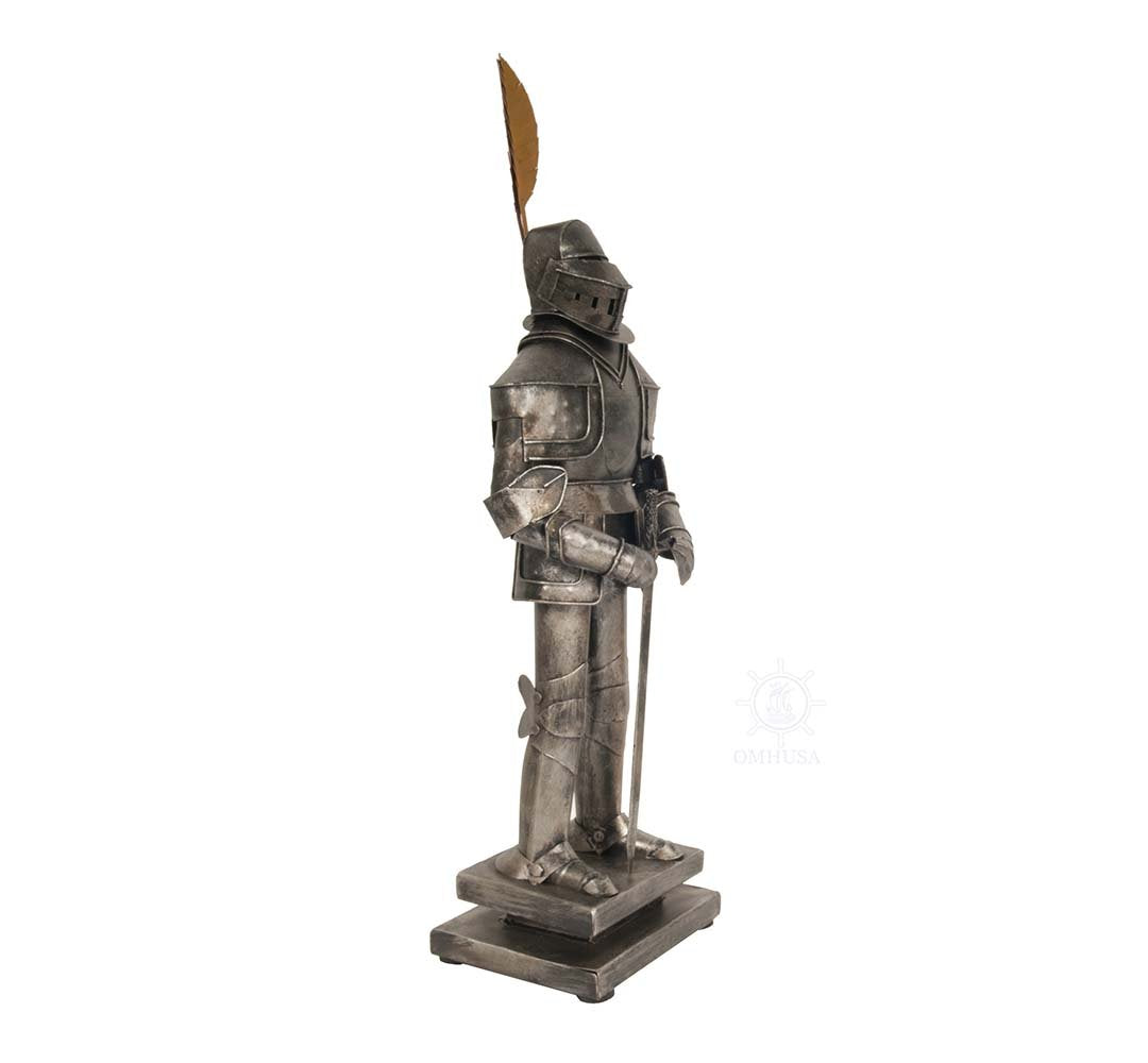 Metal Decorative Handmade Tin Medieval Armor Suit