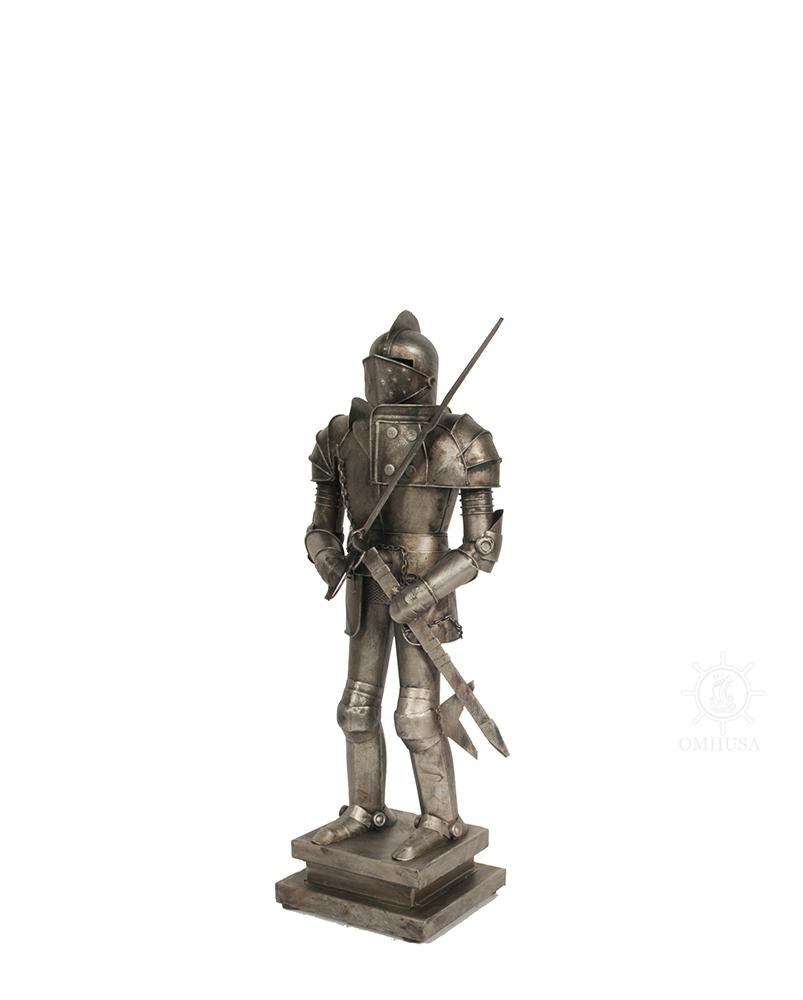 Metal Decorative Handmade Tin Medieval Armor Suit
