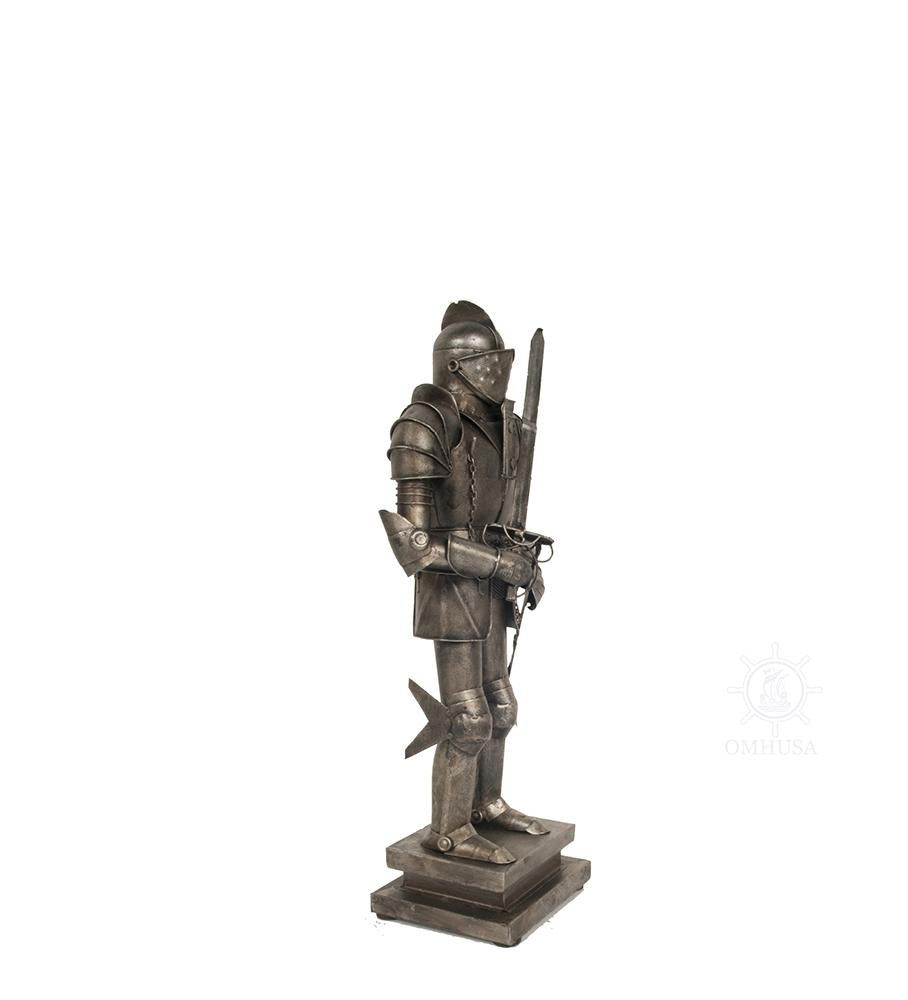 Metal Decorative Handmade Tin Medieval Armor Suit