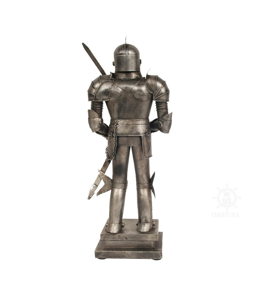 Metal Decorative Handmade Tin Medieval Armor Suit
