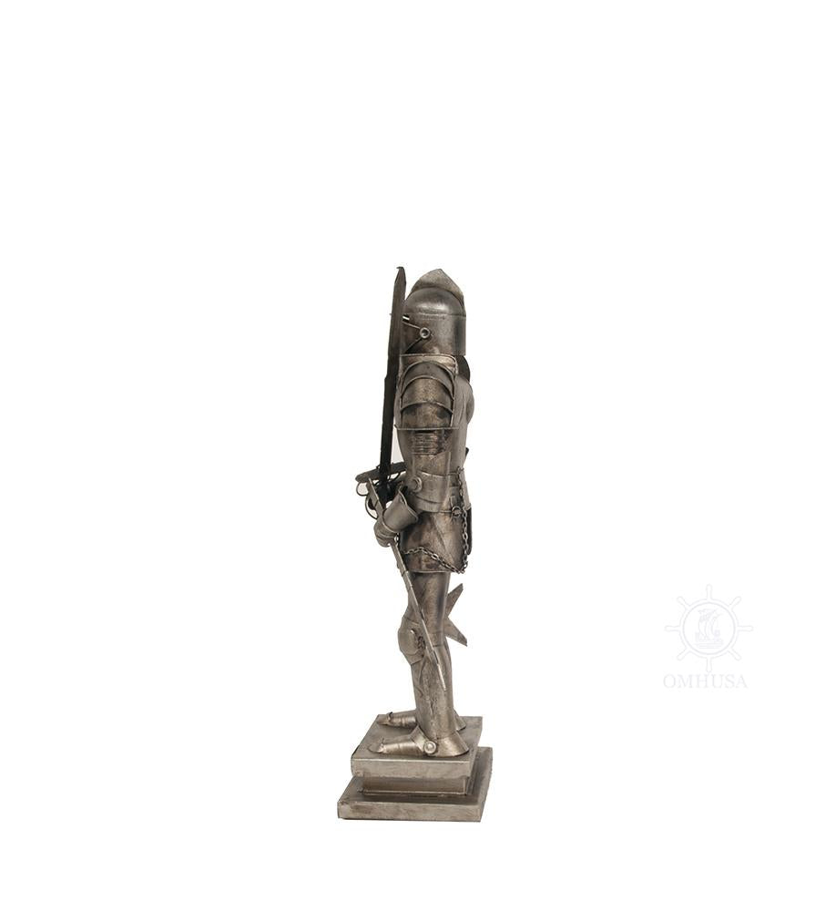 Metal Decorative Handmade Tin Medieval Armor Suit