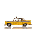 Handmade Tin Classic New York City Taxi Model