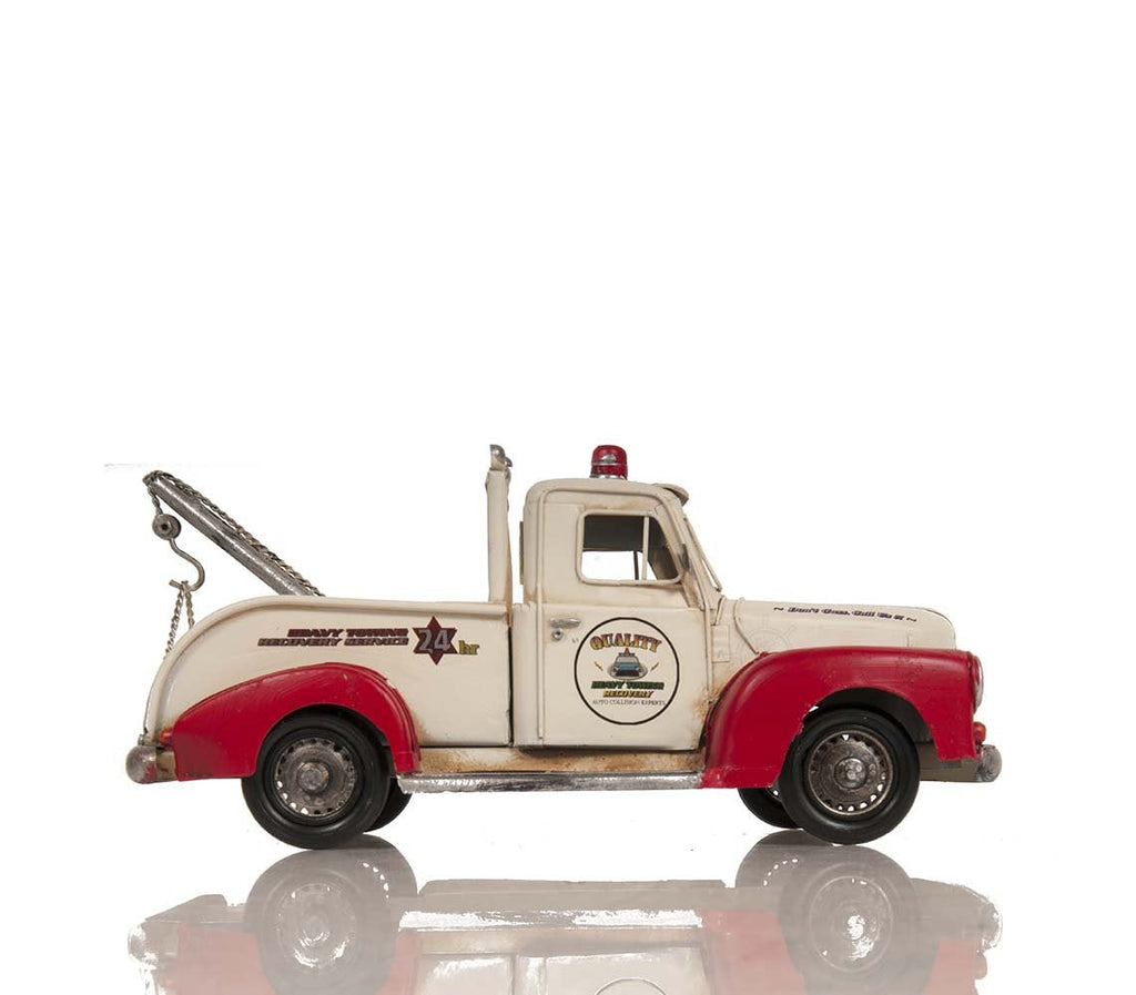 Metal Handmade Classic Chevrolet Tow Truck