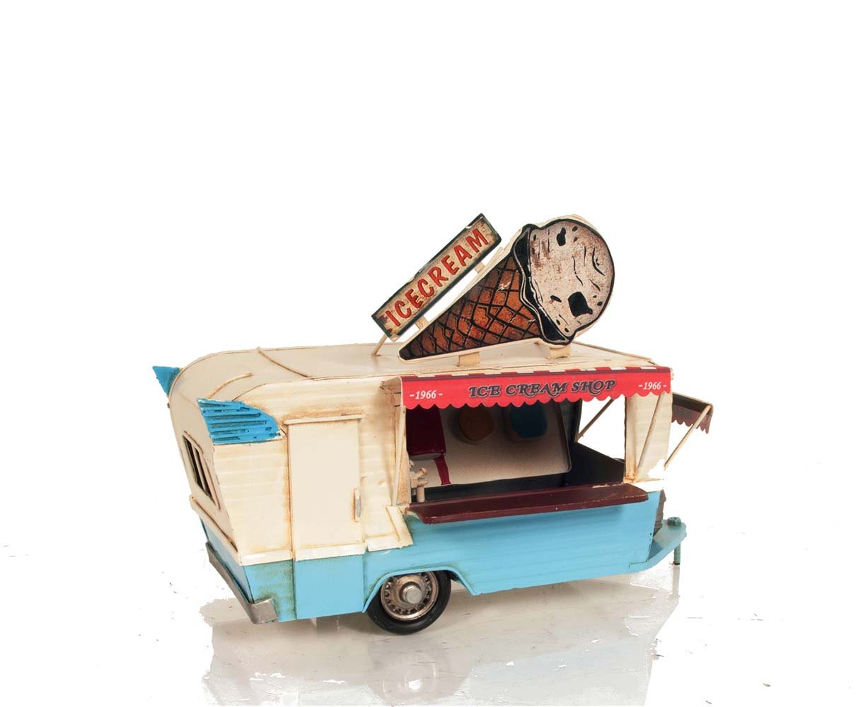 1966 Icecream Trailer Metal Handmade