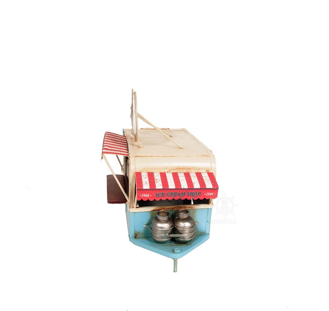 1966 Icecream Trailer Metal Handmade