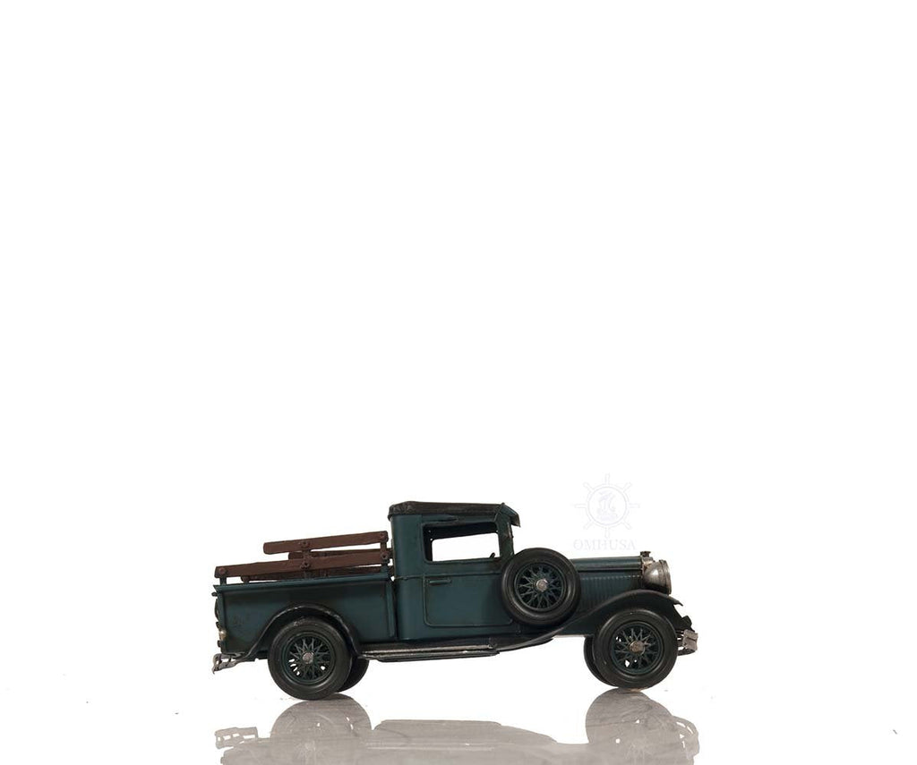 Vintage Ford Model A Pickup Truck Metal Handmade