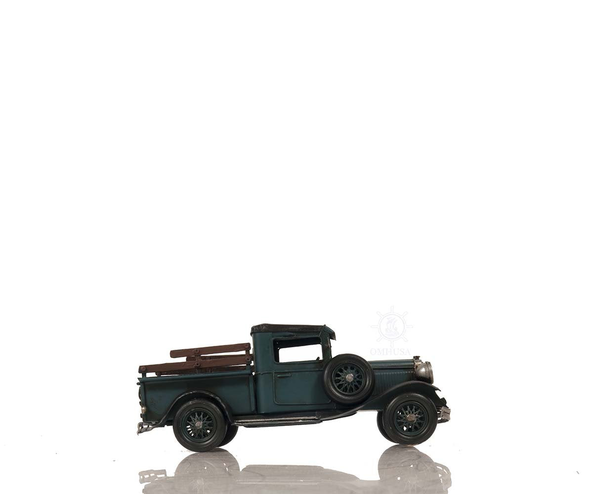 Vintage Ford Model A Pickup Truck Metal Handmade