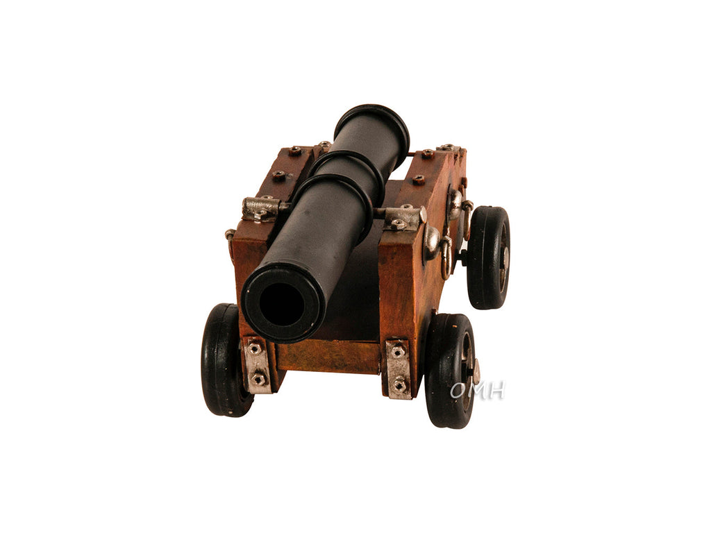 Handmade Warship Cannon Model