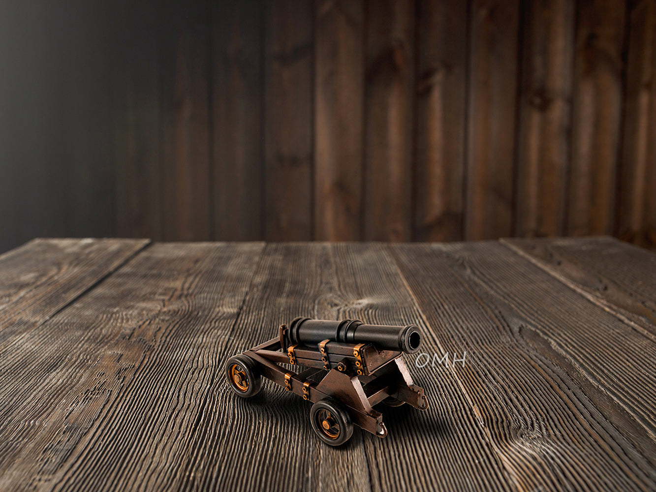 Cannon Sur Roues Grandeur Nature Model