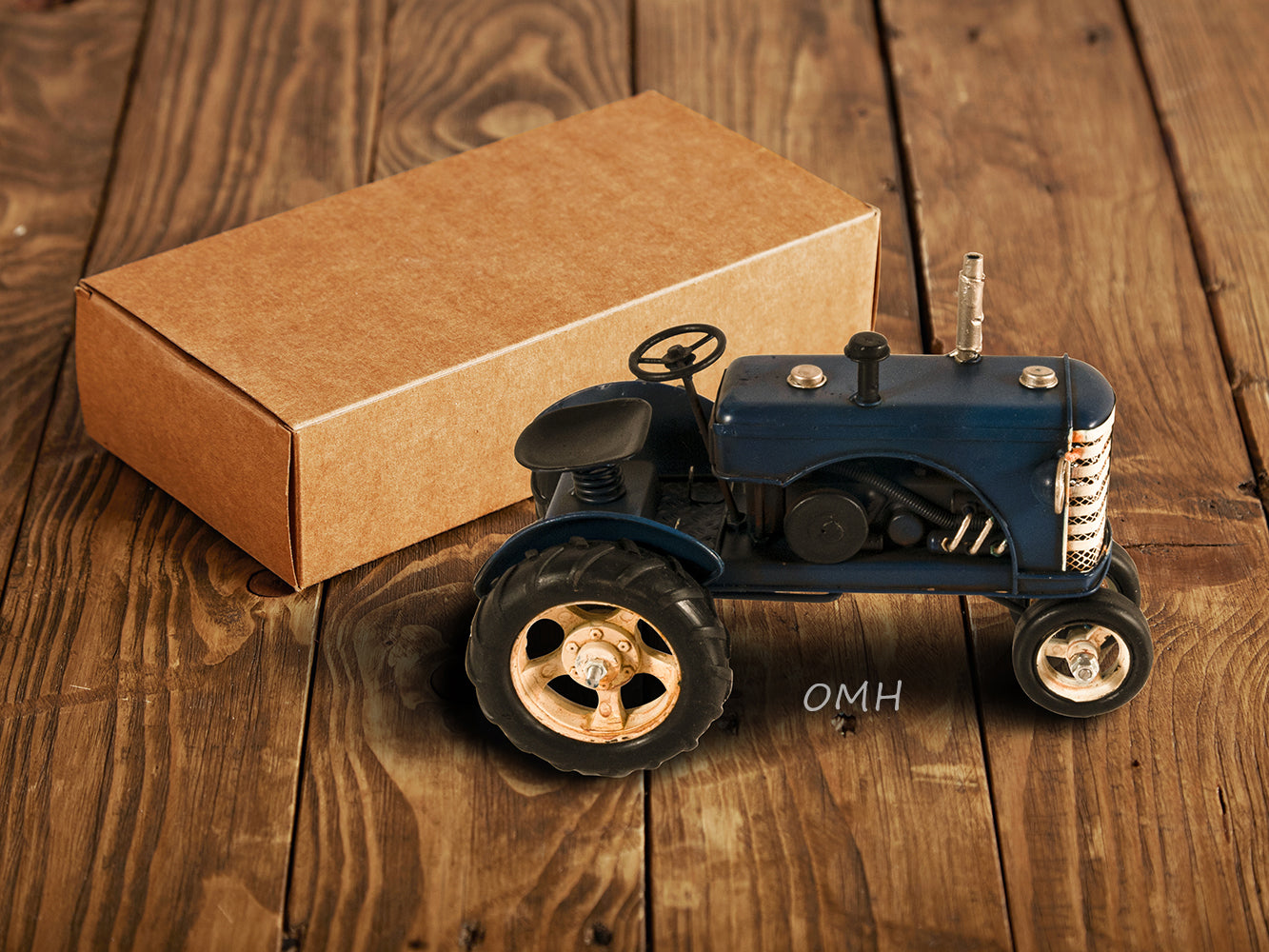 Handmade 1956 Massey Harris 333 Tractor Model