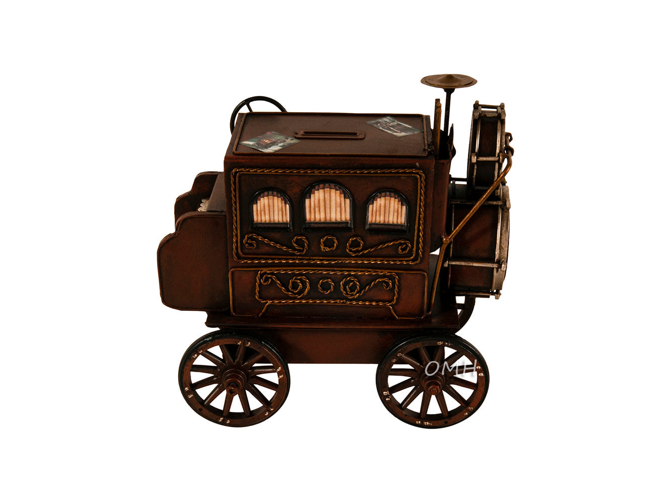 Metal Music Car Coin Bank Model