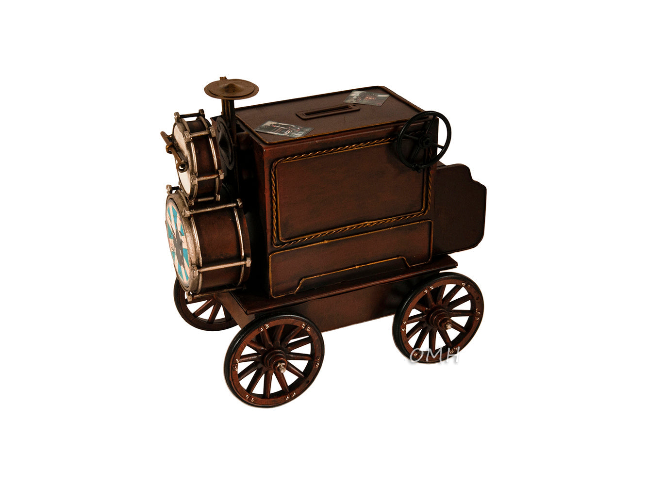 Metal Music Car Coin Bank Model