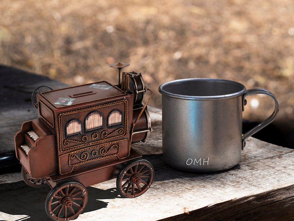 Metal Music Car Coin Bank Model