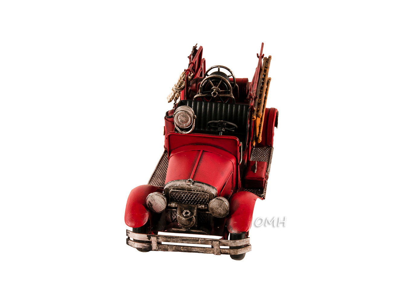 Handmade 1910s Fire Engine Truck Model