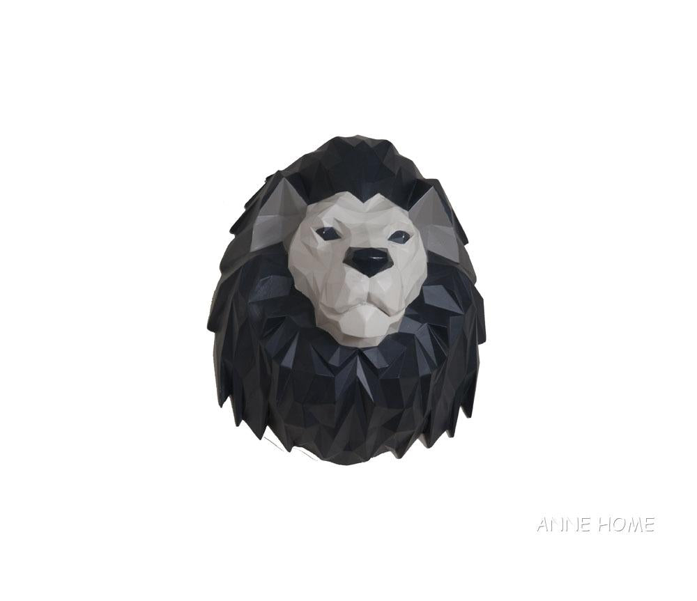 Anne Home - Origami Lion Head Wall Decoration
