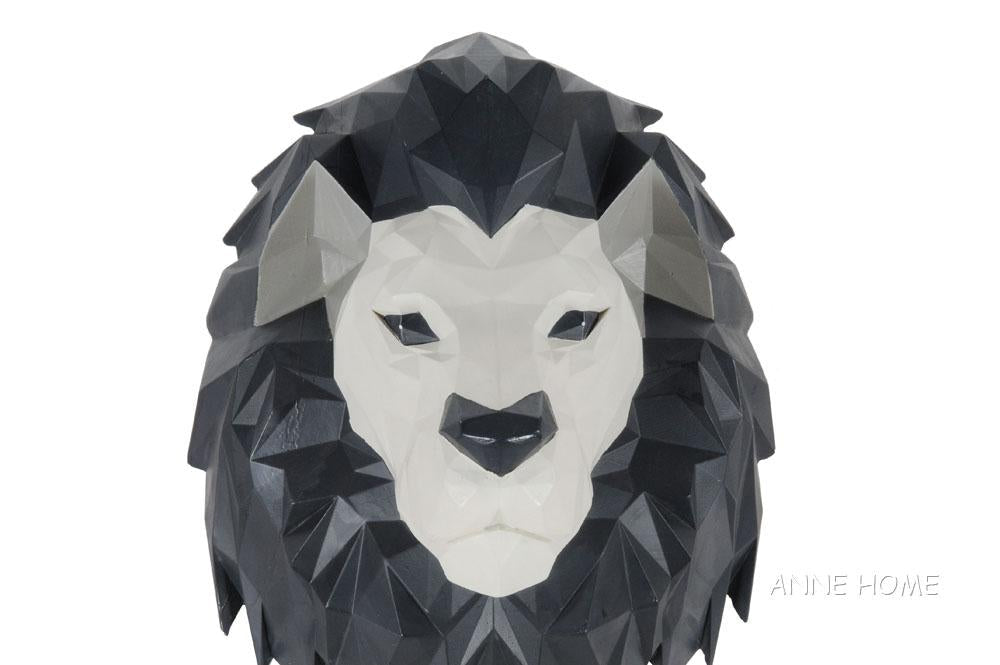 Anne Home - Origami Lion Head Wall Decoration