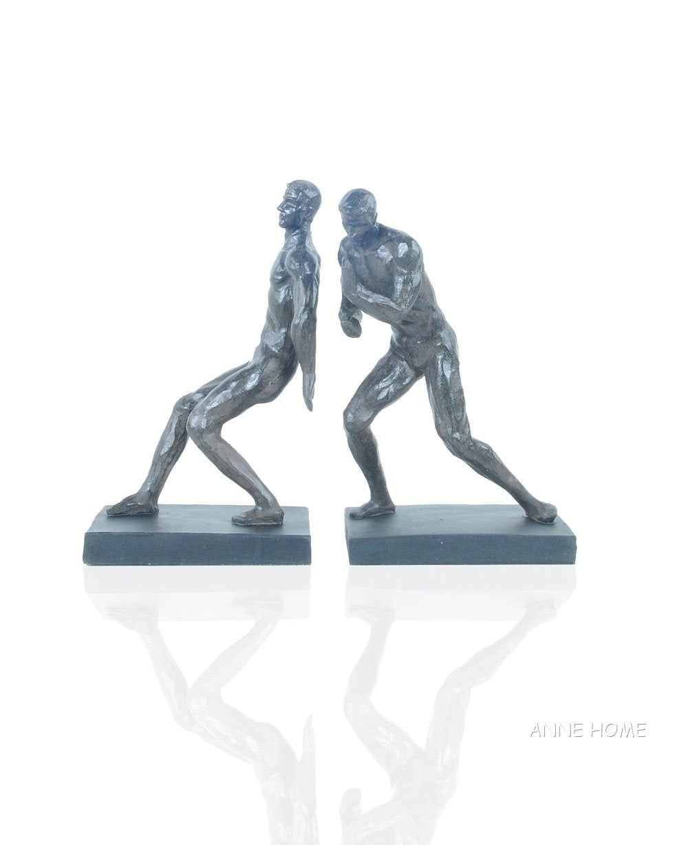 Anne Home - Gymnastic Man Bookend - Set of 2