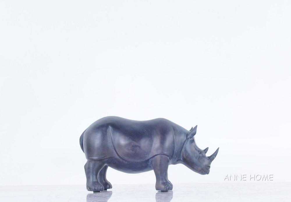 Anne Home - Rhinoceros Statue