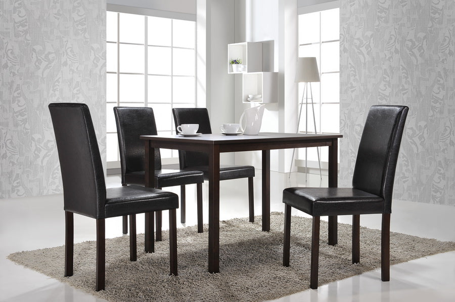 Baxton Studio Andrew Modern Dining Chair (Set of 4)