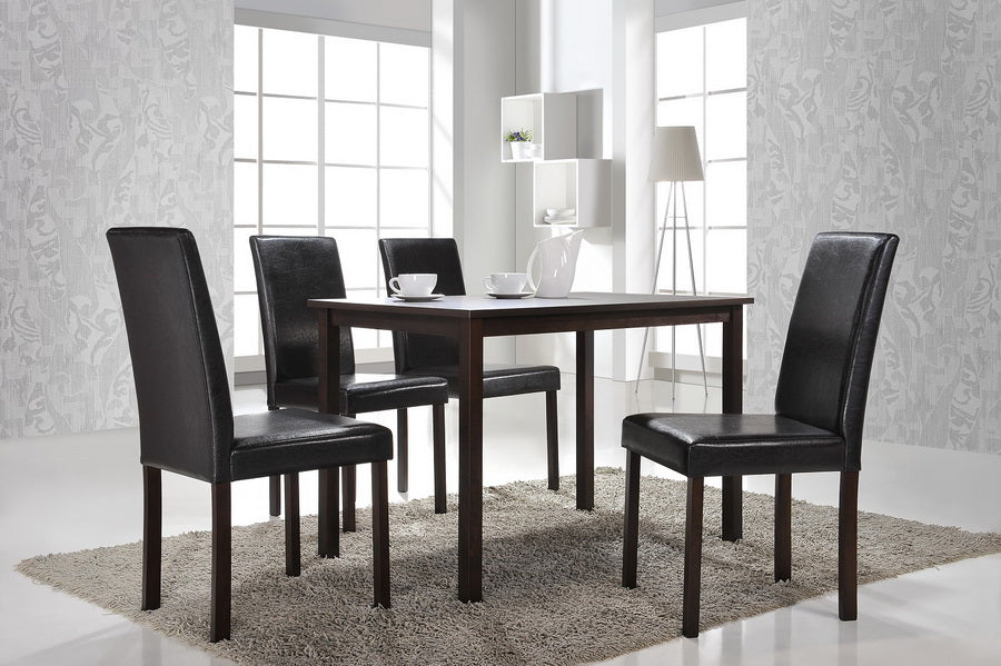 Baxton Studio Andrew Modern Dining Chair (Set of 4)