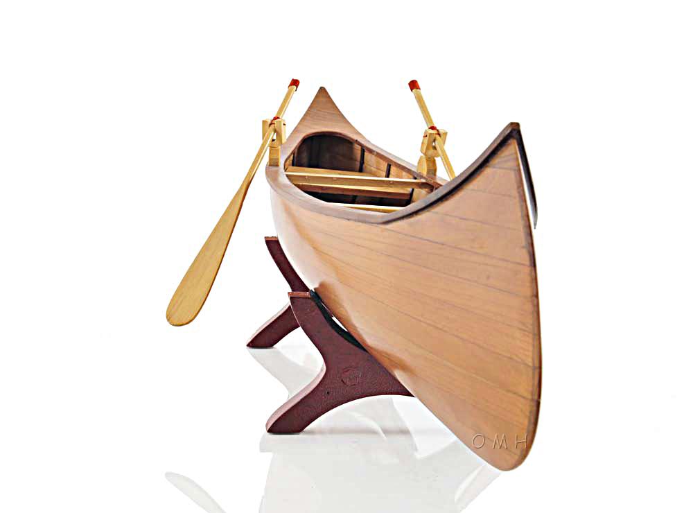 Indian Girl Canoe