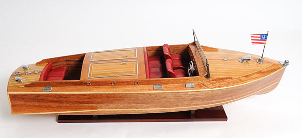 Chris Craft Runabout with Display Case