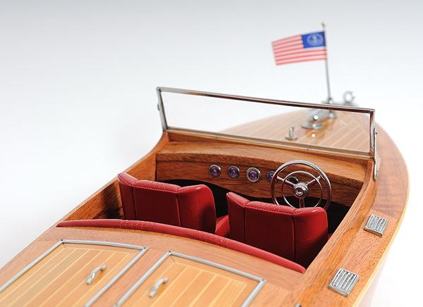 Chris Craft Runabout with Display Case