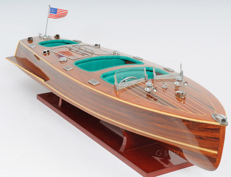 Chris Craft Triple Cockpit with Display Case