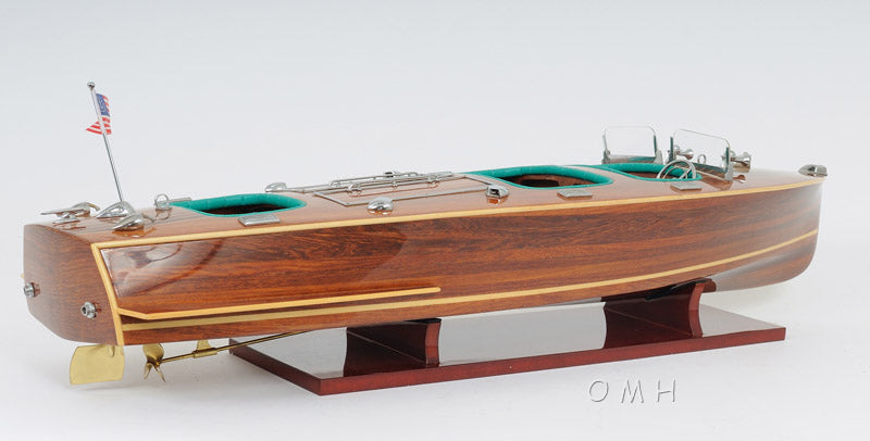 Chris Craft Triple Cockpit with Display Case