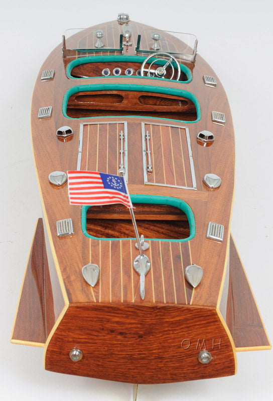 Chris Craft Triple Cockpit with Display Case