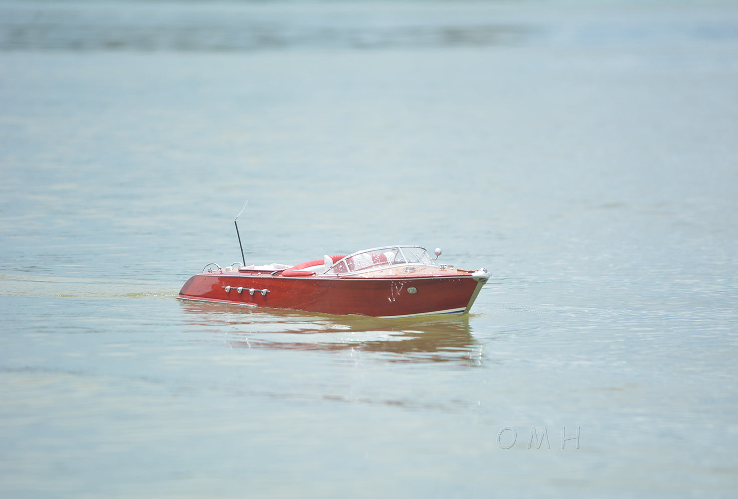 Riva Aquarama Painted With RC Motor