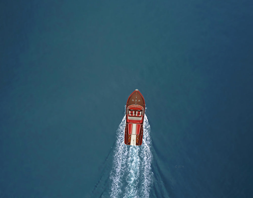 Riva Aquarama Painted With RC Motor