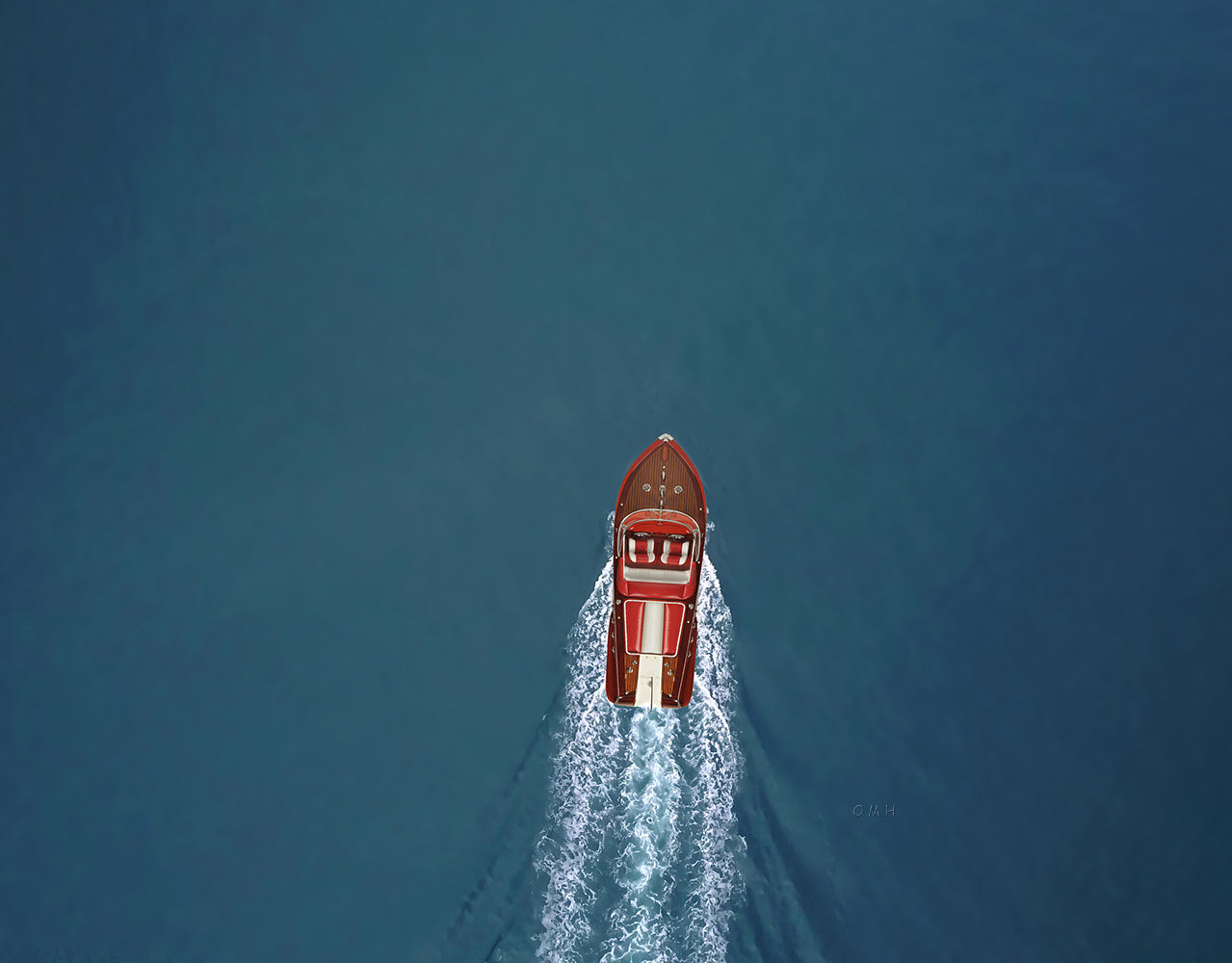 Riva Aquarama Painted With RC Motor