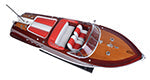 Riva Aquarama With RC Motor Medium