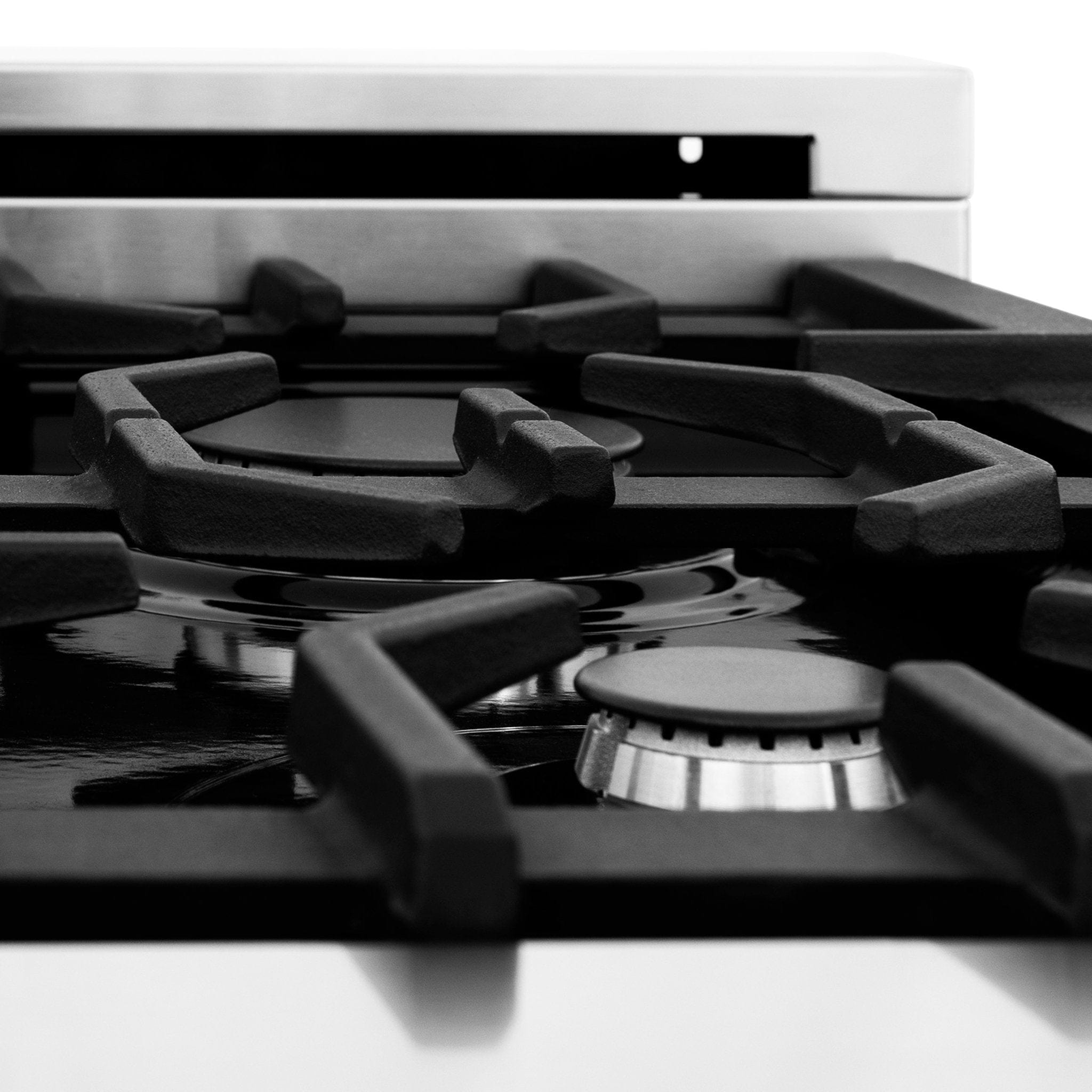 ZLINE 24" Professional Dual Fuel Range, Black Matte door, RA-BLM-24