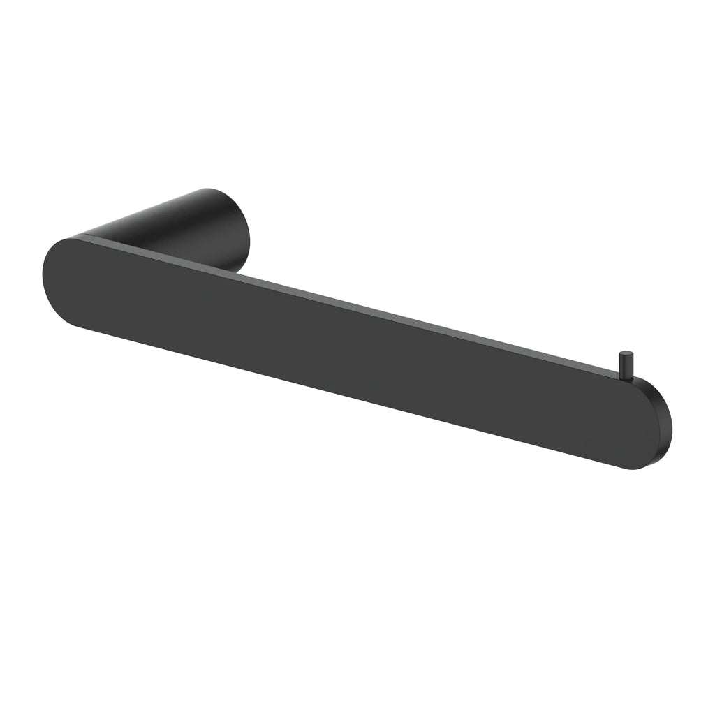ZLINE Crystal Bay Bathroom Accessories Package with Towel Rail, Hook, Ring and Toilet Paper Holder, 4BP-CBYACC-MB