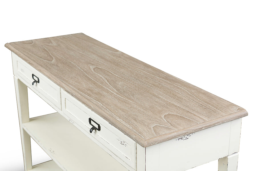 Baxton Studio Dauphine Traditional French Accent Console Table