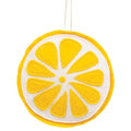 Felt Lemon Slice Ornament (Pack of 4)