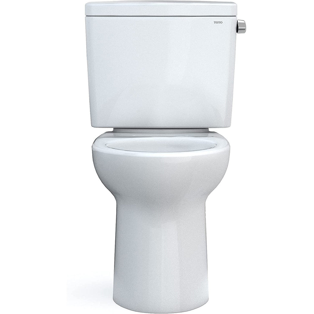 TOTO Drake 2-Piece Elongated Toilet with CeFiONtect and 1.28 GPF Tornado Flush, Right-Hand Lever, CST776CERG#01