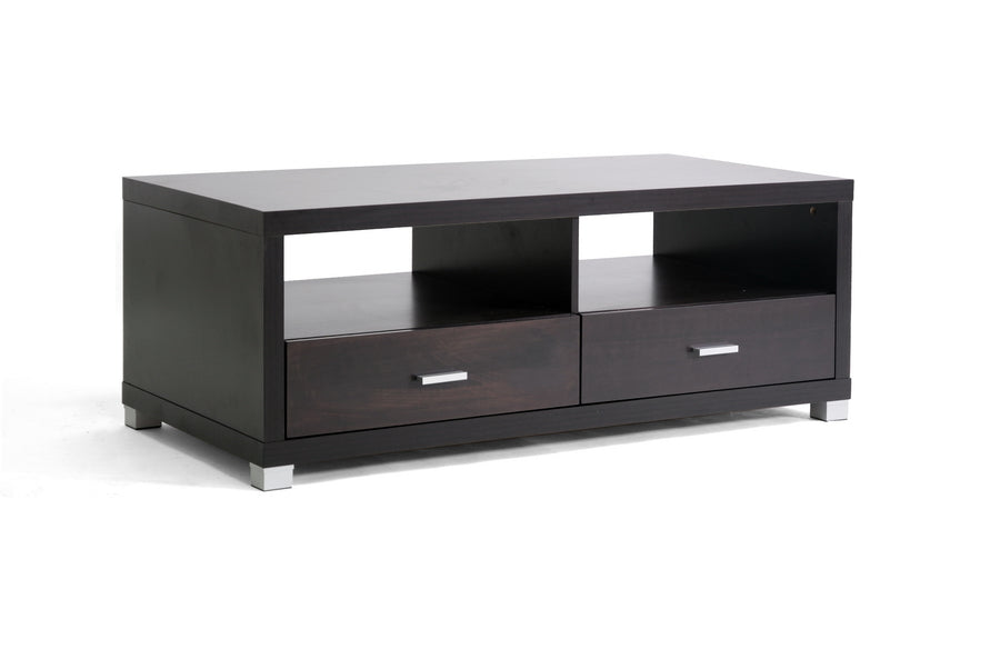 Baxton Studio  Derwent Coffee Table with Drawers