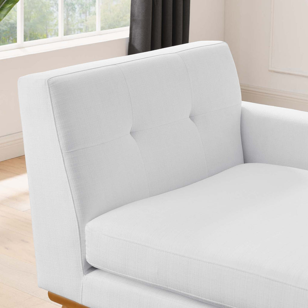 Engage Right-Facing Upholstered Fabric Chaise by Modway