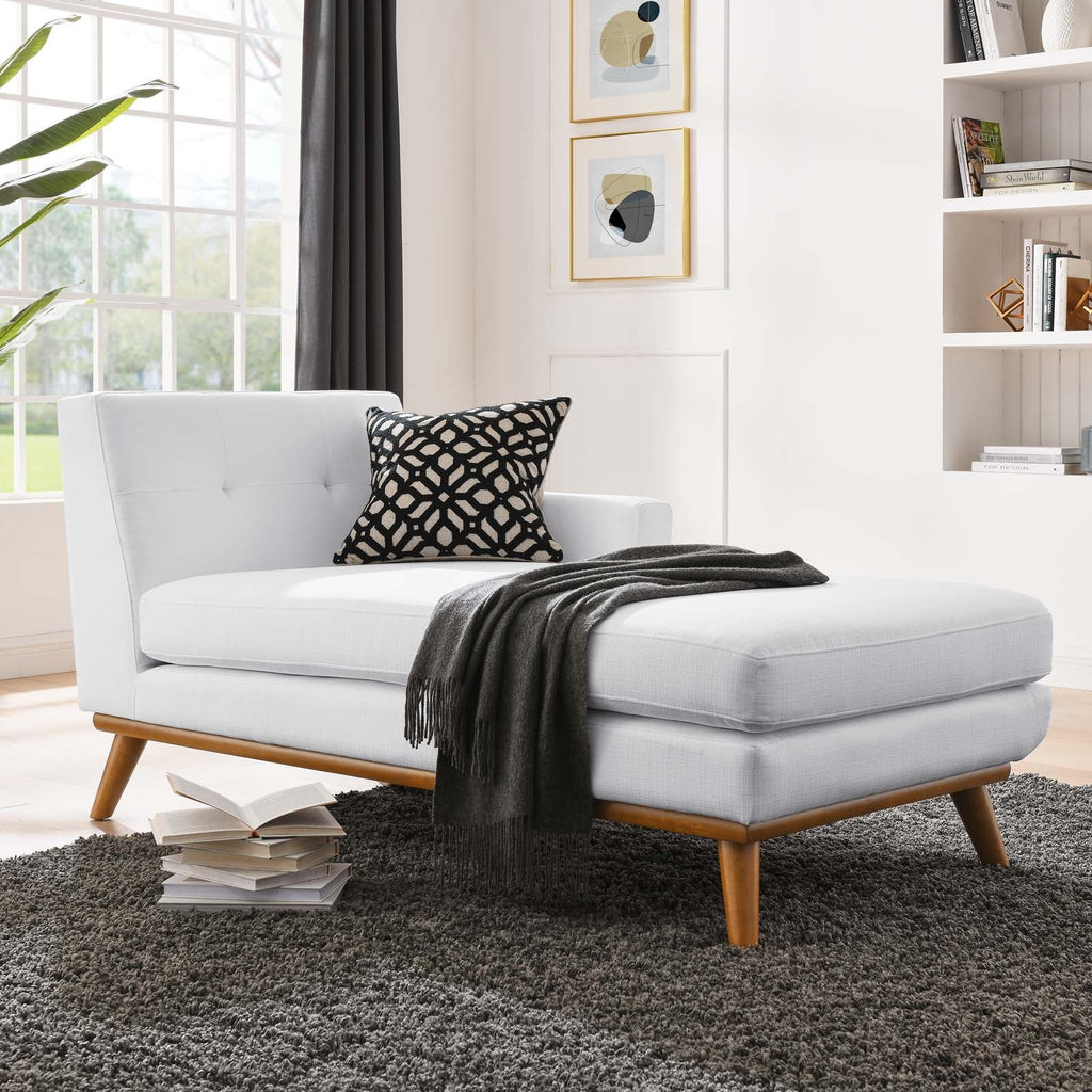 Engage Right-Facing Upholstered Fabric Chaise by Modway
