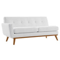 Engage Left-Arm Upholstered Fabric Loveseat by Modway