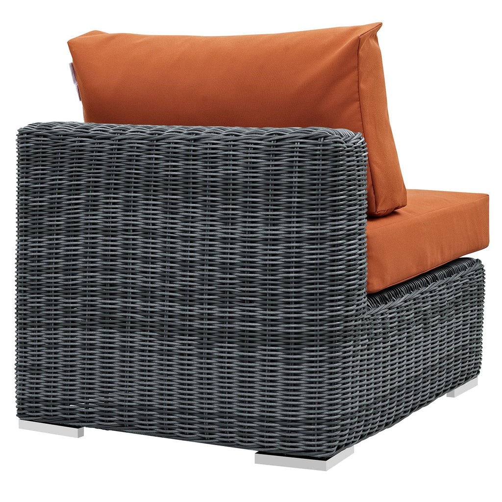 Summon Outdoor Patio Sunbrella¨ Armless by Modway