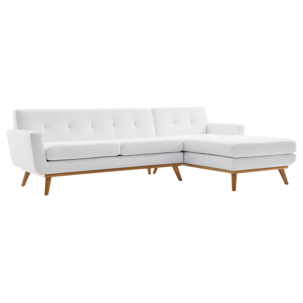 Engage Right-Facing Upholstered Fabric Sectional Sofa by Modway