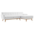 Engage Right-Facing Upholstered Fabric Sectional Sofa by Modway