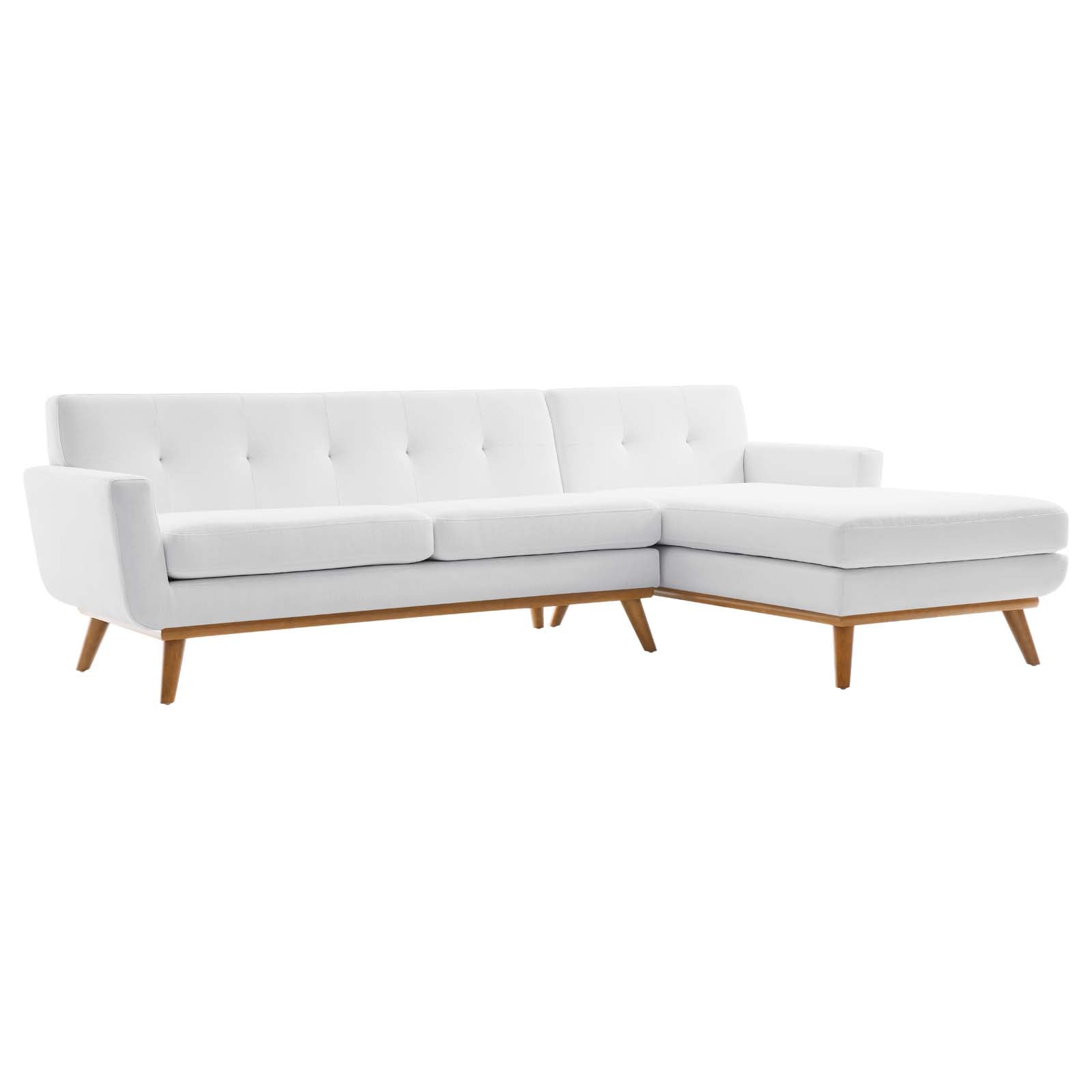 Engage Right-Facing Upholstered Fabric Sectional Sofa by Modway