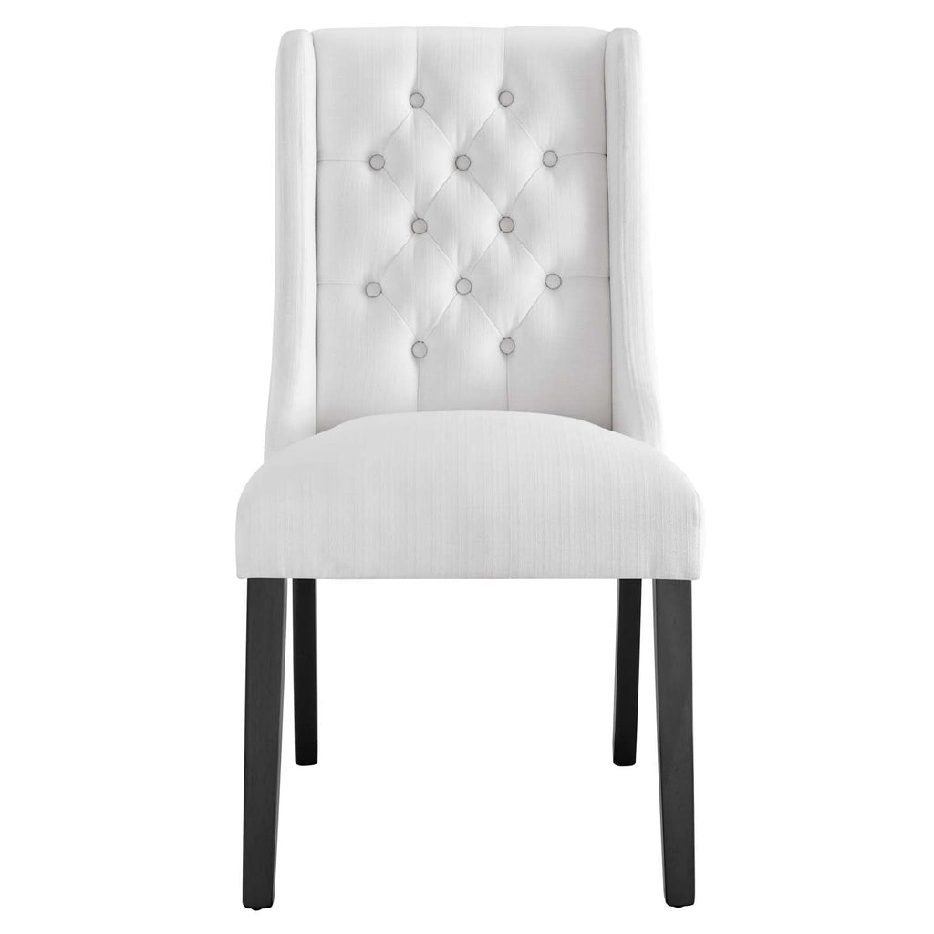 Baronet Button Tufted Fabric Dining Chair by Modway