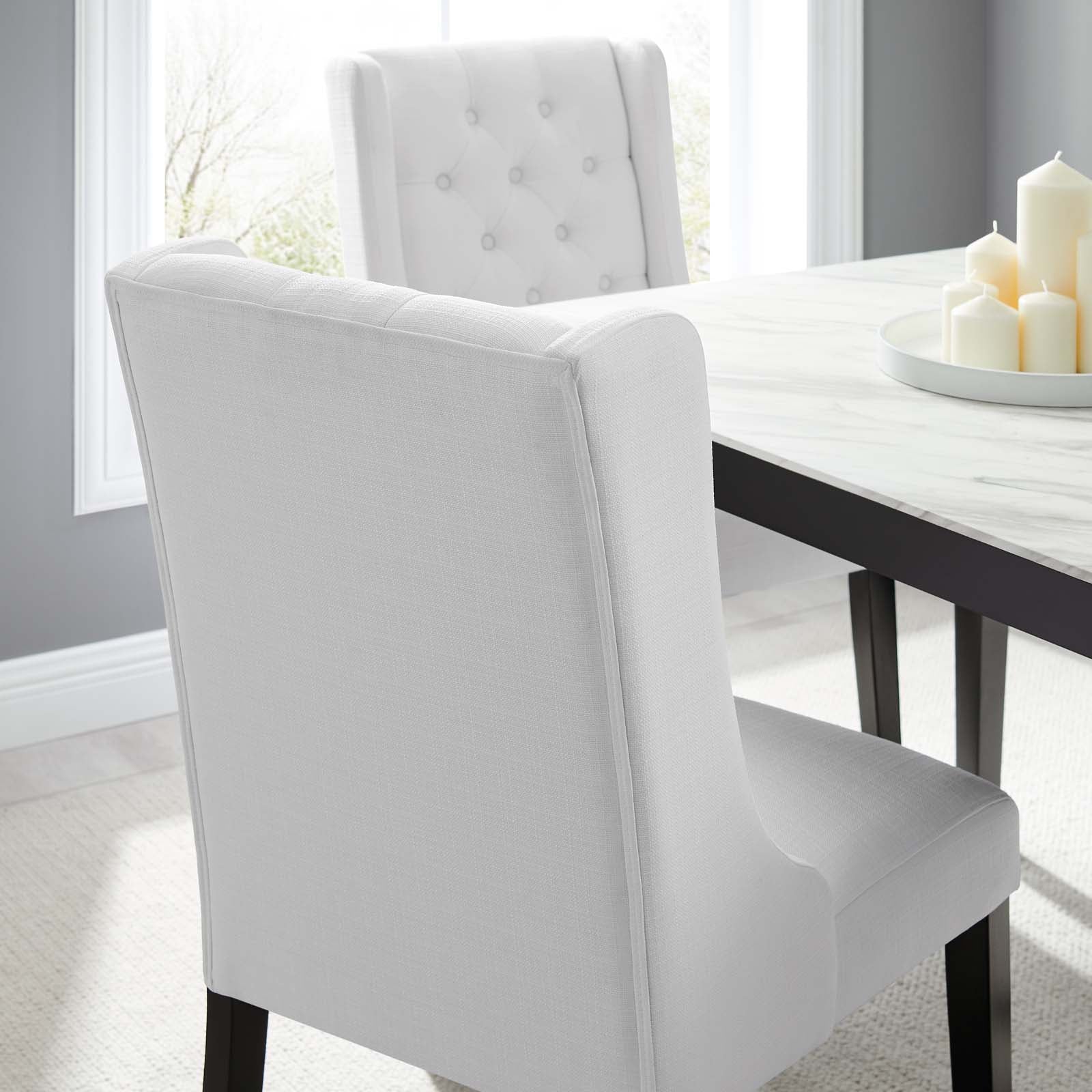 Baronet Button Tufted Fabric Dining Chair by Modway