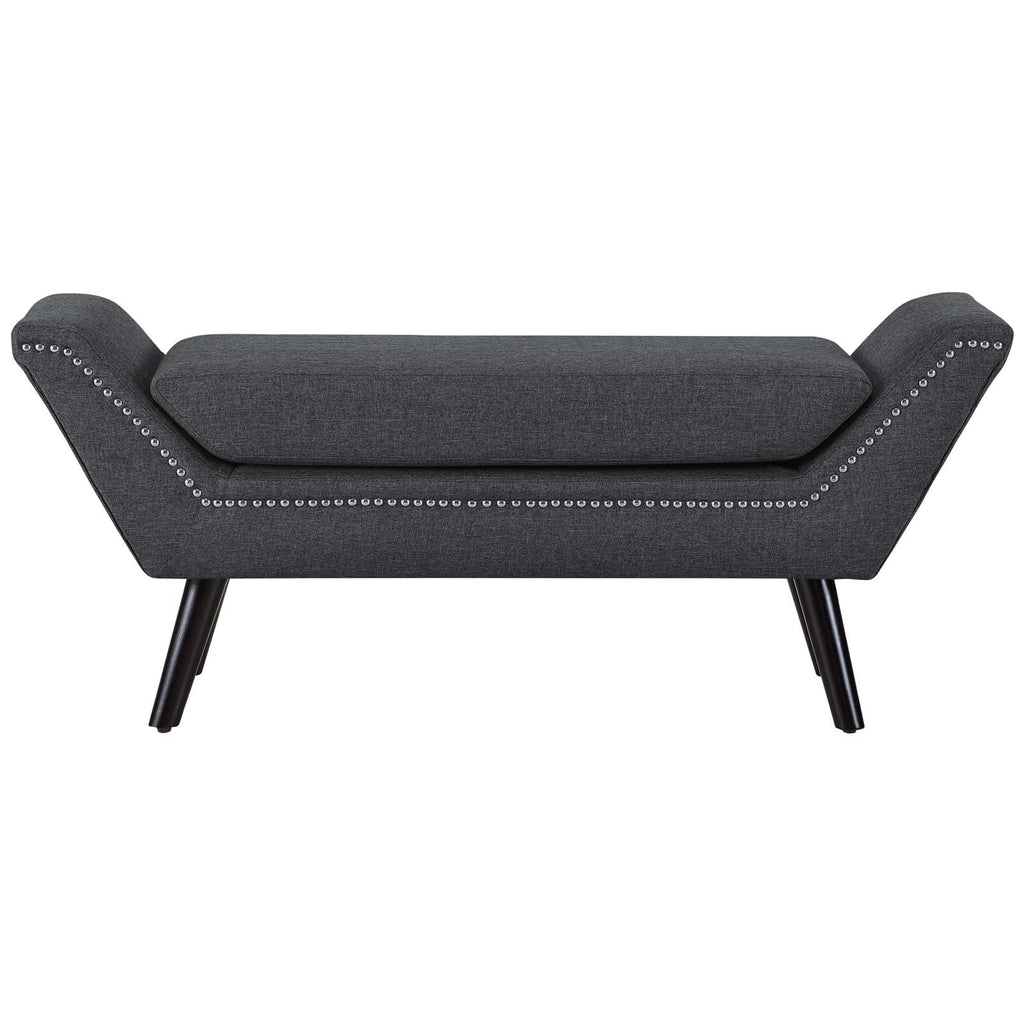Gambol Upholstered Fabric Bench by Modway